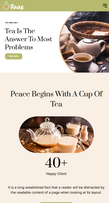 有机茶、绿茶与草本茶饮